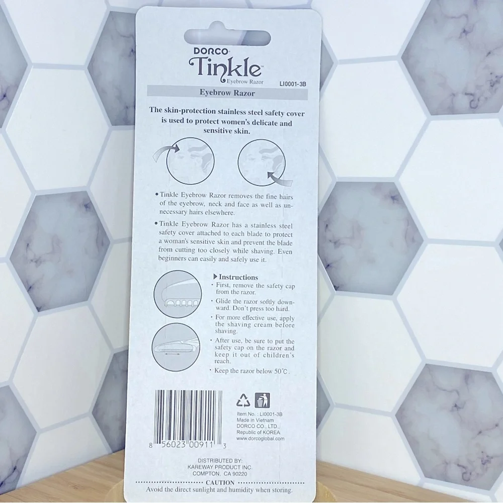 🔥5/$25🔥Tinkle Eyebrow Razor Multipack - Picture 5 of 5
